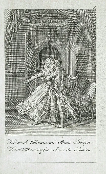 Framed Print : Illustration for the History of Henry VIII, 1797. Creator: Eberhard Siegfried Henne Framed Print : Illustration for the History of Henry VIII, 1797. Creator: Eberhard Siegfried Henne