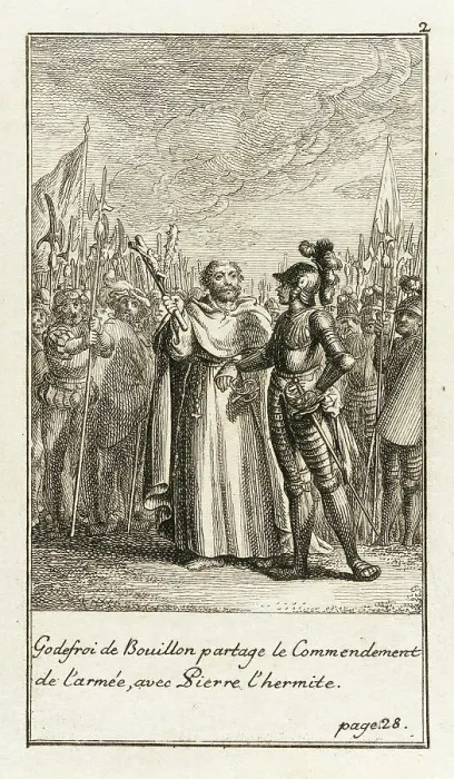 Framed Print : Illustration for Johann Christoph Mayer's History of the Crusades, 1781. Creator: Daniel Nikolaus Chodowiecki Framed Print : Illustration for Johann Christoph Mayer's History of the Crusades, 1781. Creator: Daniel Nikolaus Chodowiecki