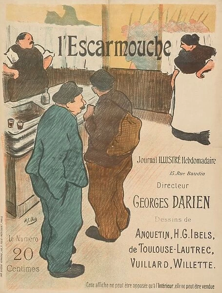 Illustration for LEscarmouche. Creator: Henri Gabriel Ibels (French, 1867-1936)