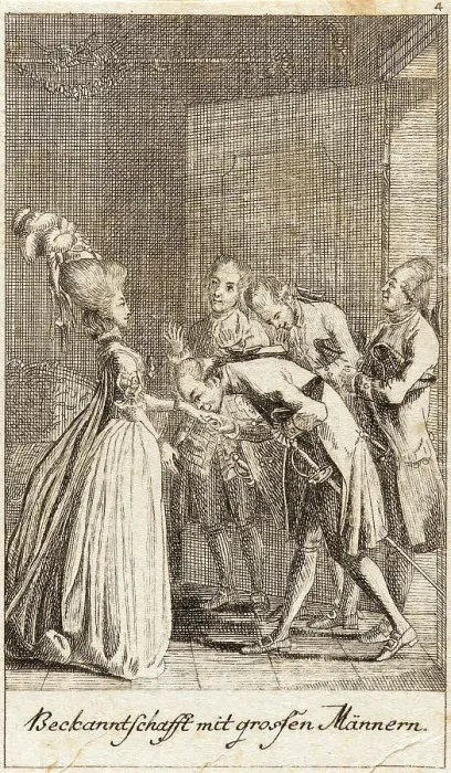 Framed Print : Illustration for Life of a Badly Brought Up Young Lady, 1779. Creator: Daniel Nikolaus Chodowiecki Framed Print : Illustration for Life of a Badly Brought Up Young Lady, 1779. Creator: Daniel Nikolaus Chodowiecki