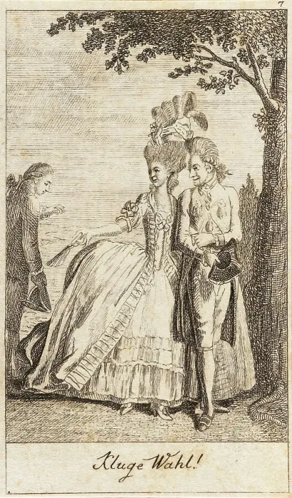 Framed Print : Illustration for Life of a Badly Brought Up Young Lady, 1779. Creator: Daniel Nikolaus Chodowiecki Framed Print : Illustration for Life of a Badly Brought Up Young Lady, 1779. Creator: Daniel Nikolaus Chodowiecki