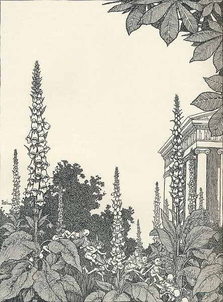 Illustration to A Midsummer Nights Dream, 1914, (1925). Artist: W Heath Robinson