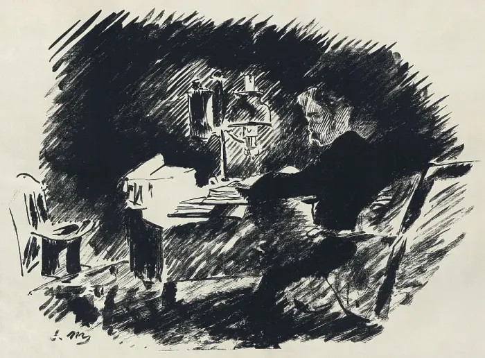 Framed Print : Illustration for the poem Le Corbeau (The Raven) by Edgar Allan Poe, 1875. Creator: Manet, Édouard (1832-1883). Illustration for the poem Le Corbeau (The Raven) by Edgar Allan Poe, 1875. Creator: Manet, Édouard (1832-1883) Framed Print : Illustration for the poem Le Corbeau (The Raven) by Edgar Allan Poe, 1875. Creator: Manet, Édouard (1832-1883). Illustration for the poem Le Corbeau (The Raven) by Edgar Allan Poe, 1875. Creator: Manet, Édouard (1832-1883)