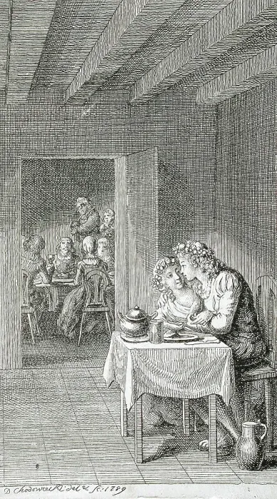 Framed Print : Illustration for Prussian History of the State of Brandenburg, first part, 1789. Creator: Daniel Nikolaus Chodowiecki Framed Print : Illustration for Prussian History of the State of Brandenburg, first part, 1789. Creator: Daniel Nikolaus Chodowiecki