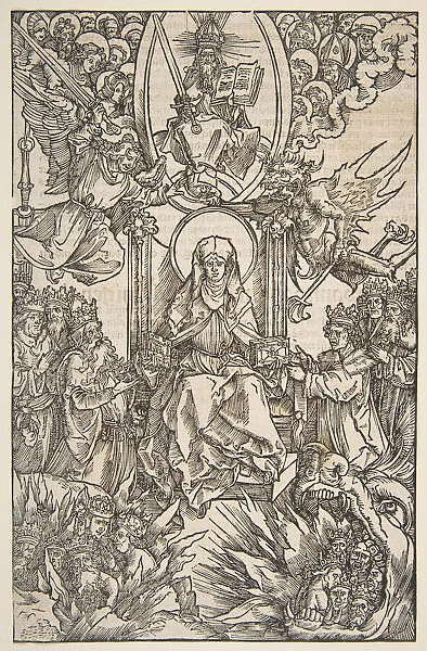 Illustration from Revelations Sancte Birgitte, Koberger Nuremberg 1502 (German Text). n. d