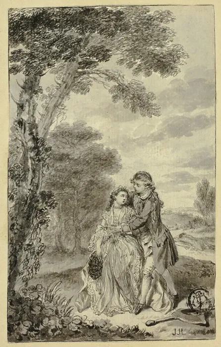Framed Print : Illustration to Roderick Random, by Tobias Smollett, c. 1760. Creator: Francis Hayman Framed Print : Illustration to Roderick Random, by Tobias Smollett, c. 1760. Creator: Francis Hayman