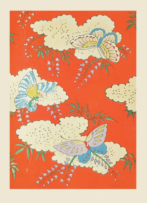 Framed Print : Illustration from Shin bijutsukai, 1901-1902. Creator: Sekka, Kamisaka (1866-1942). Illustration from Shin bijutsukai, 1901-1902. Creator: Sekka, Kamisaka (1866-1942)