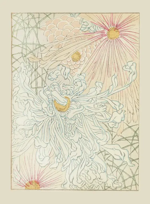 Framed Print : Illustration from Shin bijutsukai, 1901-1902. Creator: Sekka, Kamisaka (1866-1942). Illustration from Shin bijutsukai, 1901-1902. Creator: Sekka, Kamisaka (1866-1942) Framed Print : Illustration from Shin bijutsukai, 1901-1902. Creator: Sekka, Kamisaka (1866-1942). Illustration from Shin bijutsukai, 1901-1902. Creator: Sekka, Kamisaka (1866-1942)