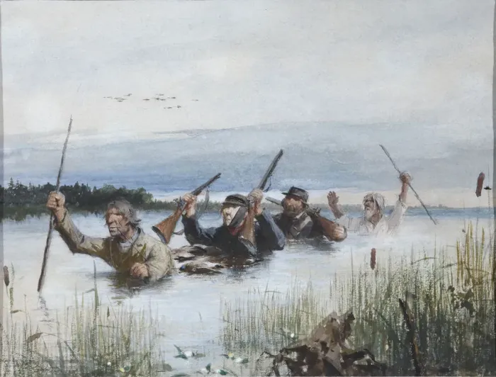 Framed Print : Illustration for the story Lgov (from A Sportsmans Sketches) by Ivan Turgenev, 1870s Framed Print : Illustration for the story Lgov (from A Sportsmans Sketches) by Ivan Turgenev, 1870s