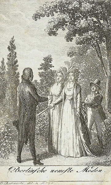 Illustration for Part of the Story of a Marriage, published 1796. Creator: Daniel Nikolaus Chodowiecki