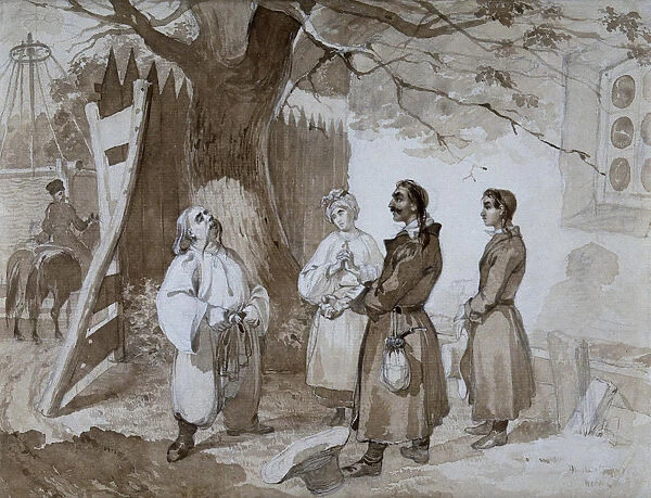 Illustration for Story Taras Bulba by N. Gogol