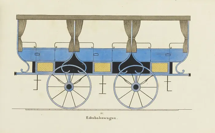 Framed Print : Illustration from the Town carriages, traveling and sporting vehicles from German, French and Engli Creator: Dinkel, Josef (active 1828-1845). Illustration from the Town carriages, traveling and sporting vehicles from German Framed Print : Illustration from the Town carriages, traveling and sporting vehicles from German, French and Engli Creator: Dinkel, Josef (active 1828-1845). Illustration from the Town carriages, traveling and sporting vehicles from German