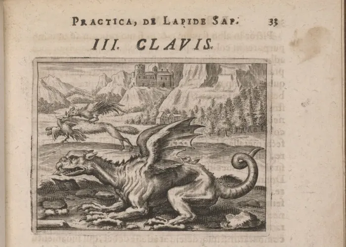 Framed Print : Illustration for Tripvs avrevs, hoc est, Tres tractatvs chymici selectissimi 1618. Artist: Bry, Theodor de (1528-1598) Framed Print : Illustration for Tripvs avrevs, hoc est, Tres tractatvs chymici selectissimi 1618. Artist: Bry, Theodor de (1528-1598)