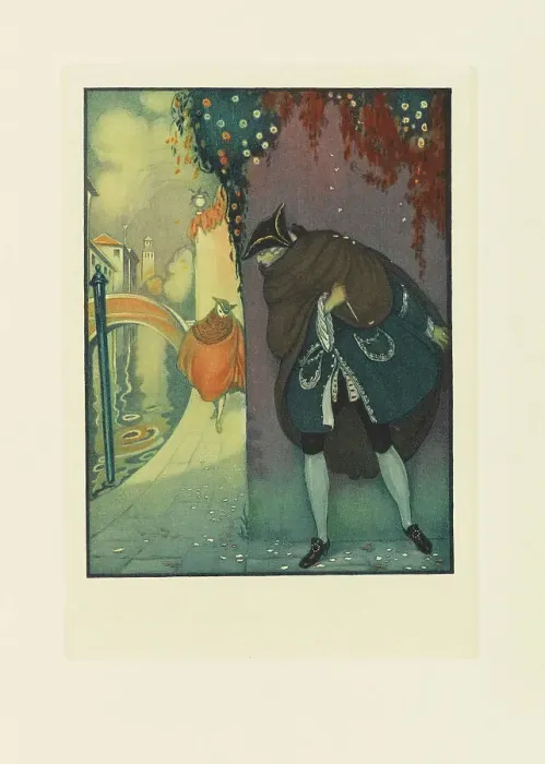 Framed Print : Illustration for Une aventure d'amour à Venise by Giacomo Casanova de Seingalt, 1927. Creator: Wegener, Gerda (1886-1940). Illustration for Une aventure d'amour à Venise by Giacomo Casanova de Seingalt, 1927 Framed Print : Illustration for Une aventure d'amour à Venise by Giacomo Casanova de Seingalt, 1927. Creator: Wegener, Gerda (1886-1940). Illustration for Une aventure d'amour à Venise by Giacomo Casanova de Seingalt, 1927