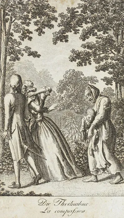 Framed Print : Illustration for Uprightness and Hypocrisy, 1793. Creator: Daniel Nikolaus Chodowiecki Framed Print : Illustration for Uprightness and Hypocrisy, 1793. Creator: Daniel Nikolaus Chodowiecki