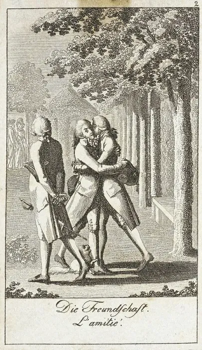 Framed Print : Illustration for Uprightness and Hypocrisy, 1793. Creator: Daniel Nikolaus Chodowiecki Framed Print : Illustration for Uprightness and Hypocrisy, 1793. Creator: Daniel Nikolaus Chodowiecki
