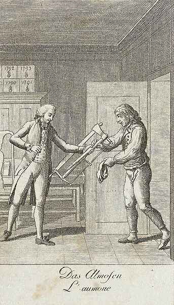 Illustration for Uprightness and Hypocrisy, 1793. Creator: Daniel Nikolaus Chodowiecki