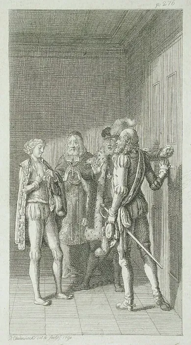 Framed Print : Illustration for V. Weber's Stories from Antiquity, 1790. Creator: Daniel Nikolaus Chodowiecki Framed Print : Illustration for V. Weber's Stories from Antiquity, 1790. Creator: Daniel Nikolaus Chodowiecki