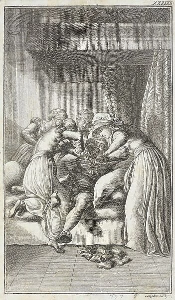 Illustration for Weber's Stories from Antiquity, 1787. Creator: Daniel Nikolaus Chodowiecki