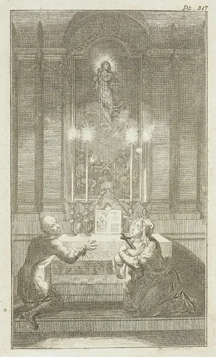 Framed Print : Illustration for Weber's Stories from Antiquity, 1787. Creator: Daniel Nikolaus Chodowiecki