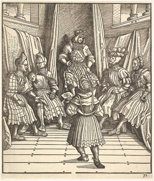 Illustration from The White King (Der Weiß König), 15th-16th Century
