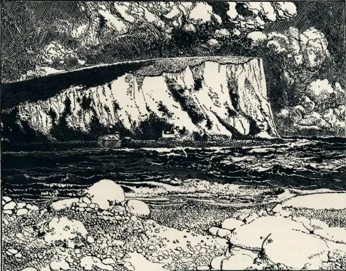 Framed Print : Illustration by William Hyde. From The Cinque Ports, 1900-1. Artist: William Hyde Wollaston Framed Print : Illustration by William Hyde. From The Cinque Ports, 1900-1. Artist: William Hyde Wollaston