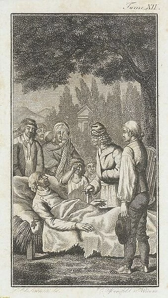 Illustration for the Works of J.P.C. Florian, 1796. Creator: Daniel Nikolaus Chodowiecki