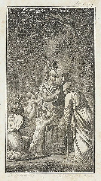 Illustration for the Works of J.P.C. Florian, 1796. Creator: Daniel Nikolaus Chodowiecki