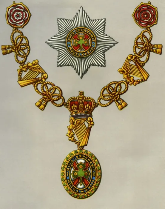 Framed Print : The Most Illustrious Order of St Patrick, 1941 Framed Print : The Most Illustrious Order of St Patrick, 1941