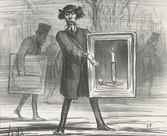 Framed Print : Ils m'ont refuse ca...les ignares!!, 1859. Creator: Honore Daumier. Ils m'ont refuse ca...les ignares!!, 1859. Creator: Honore Daumier Framed Print : Ils m'ont refuse ca...les ignares!!, 1859. Creator: Honore Daumier. Ils m'ont refuse ca...les ignares!!, 1859. Creator: Honore Daumier