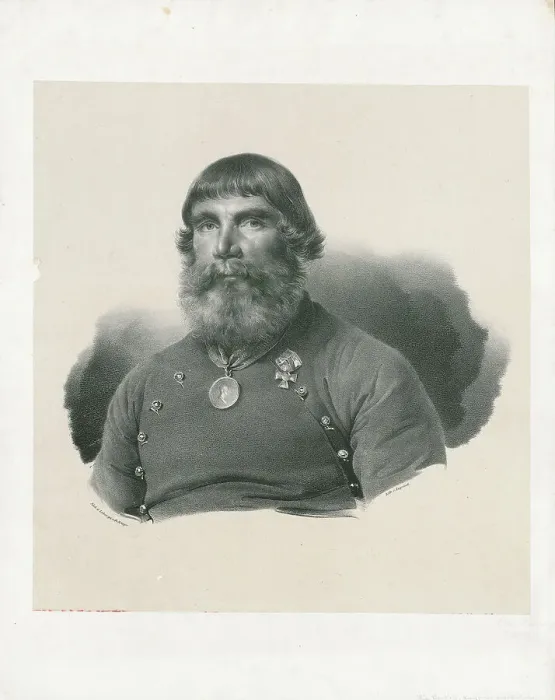 Framed Print : Ilya Ivanovich Baikov (1768-1838), Coachman of Tsar Alexander I, 1820. Creator: Anonymous Framed Print : Ilya Ivanovich Baikov (1768-1838), Coachman of Tsar Alexander I, 1820. Creator: Anonymous