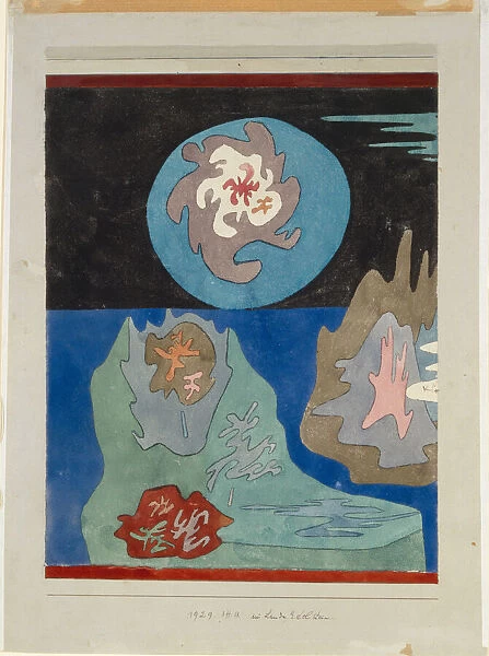 Im Lande Edelstein, 1929. Creator: Klee, Paul (1879-1940)