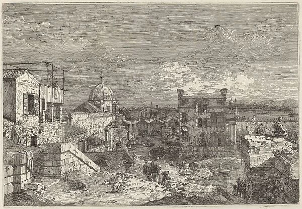 Imaginary View of Venice, 1741. Creator: Canaletto