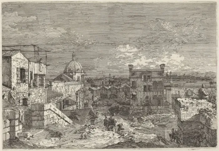 Framed Print : Imaginary View of Venice, 1741. Creator: Canaletto Framed Print : Imaginary View of Venice, 1741. Creator: Canaletto