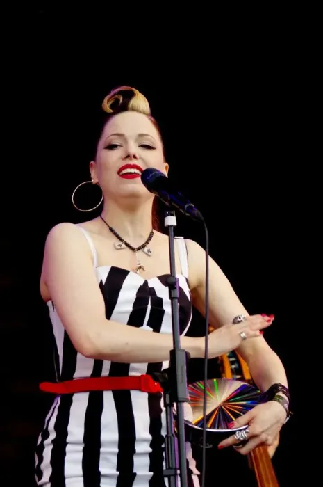 Framed Print : Imelda May, Love Supreme Jazz Festival, Glynde Place, East Sussex, 2014. Artist: Brian O Connor Framed Print : Imelda May, Love Supreme Jazz Festival, Glynde Place, East Sussex, 2014. Artist: Brian O Connor