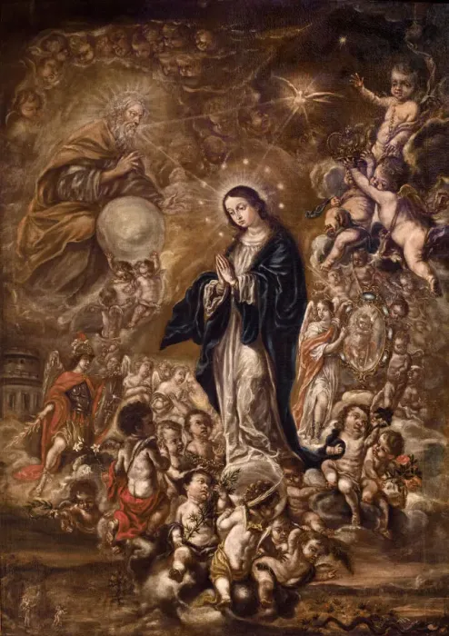 Framed Print : The Immaculate Conception Framed Print : The Immaculate Conception
