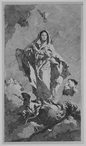 The Immaculate Conception, ca. 1770. Creator: Lorenzo Tiepolo