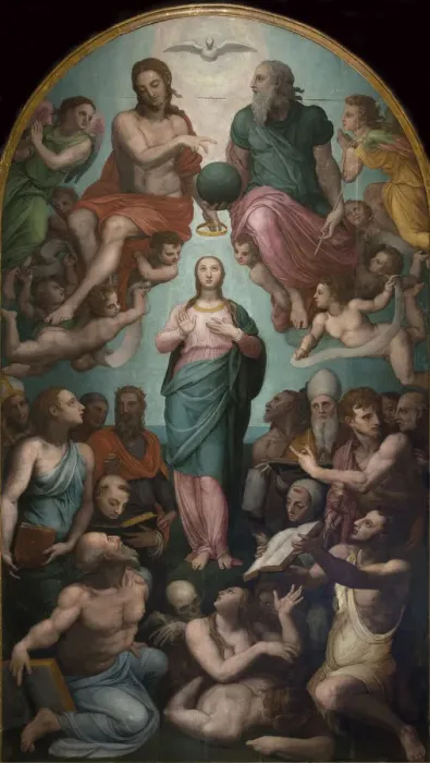 Framed Print : The Immaculate Conception of the Virgin, 1570-1572 Framed Print : The Immaculate Conception of the Virgin, 1570-1572