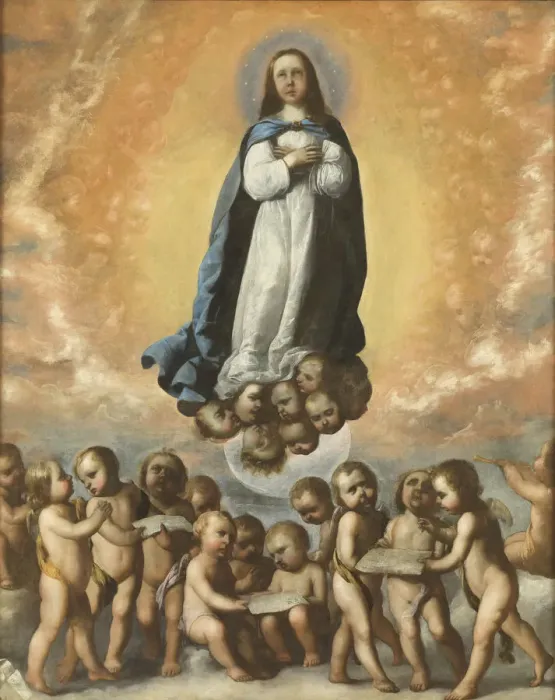 Framed Print : The Immaculate Conception of the Virgin, 1656 Framed Print : The Immaculate Conception of the Virgin, 1656