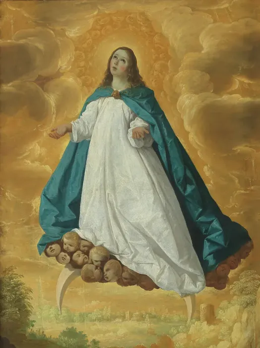 Framed Print : The Immaculate Conception of the Virgin, c. 1635 Framed Print : The Immaculate Conception of the Virgin, c. 1635