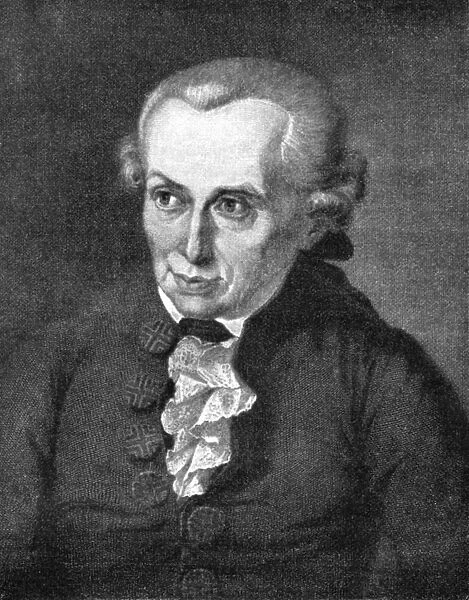 Immanuel Kant, German philosopher, (1900)