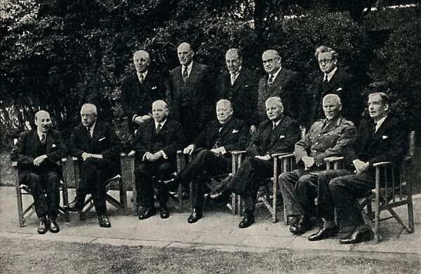 Imperial Conference Meets in London, May 1943, (1945). Creator: Unknown