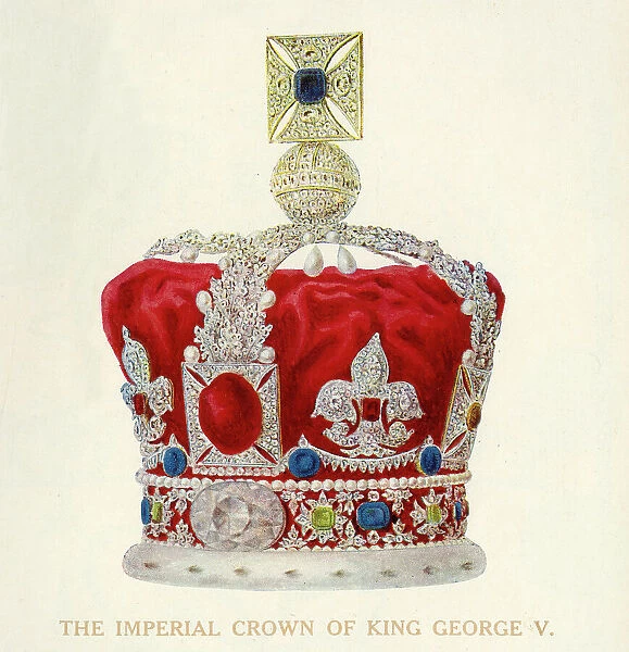The Imperial Crown of King George V, c1911. Creator: Unknown