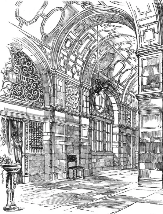 Framed Print : The Imperial Institute of the United Kingdom, The Colonies, and India; The Principal Corridor, 1 Creator: Unknown Framed Print : The Imperial Institute of the United Kingdom, The Colonies, and India; The Principal Corridor, 1 Creator: Unknown