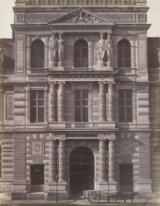 Framed Print : [Imperial Library of the Louvre], 1856-57. Creator: Edouard Baldus