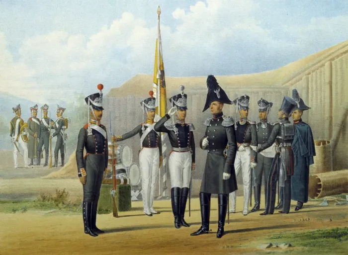 Framed Print : Imperial Life-Guards Sapper Battalion, 1812