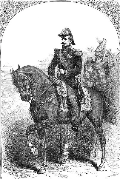 His Imperial Majesty Napoleon III, 1854. Creator: W Thomas