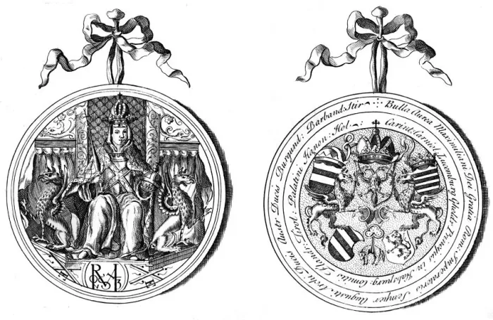 Framed Print : The Imperial Seal of Maximilian Framed Print : The Imperial Seal of Maximilian