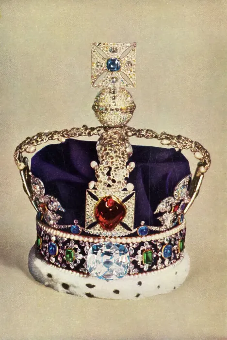 Framed Print : Imperial State Crown, 1962. Creator: Unknown Framed Print : Imperial State Crown, 1962. Creator: Unknown