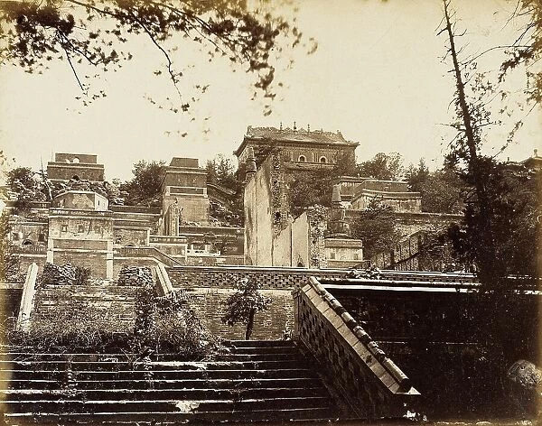 Imperial Summer Palace, Peking, 1860. Creator: Felice Beato